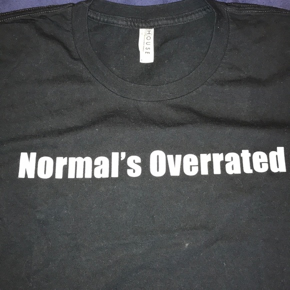 Normal’s Overrated T-Shirt from House, MD - Picture 2 of 3